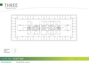 3 Greenway Plz, Houston, TX for lease Floor Plan- Image 1 of 1