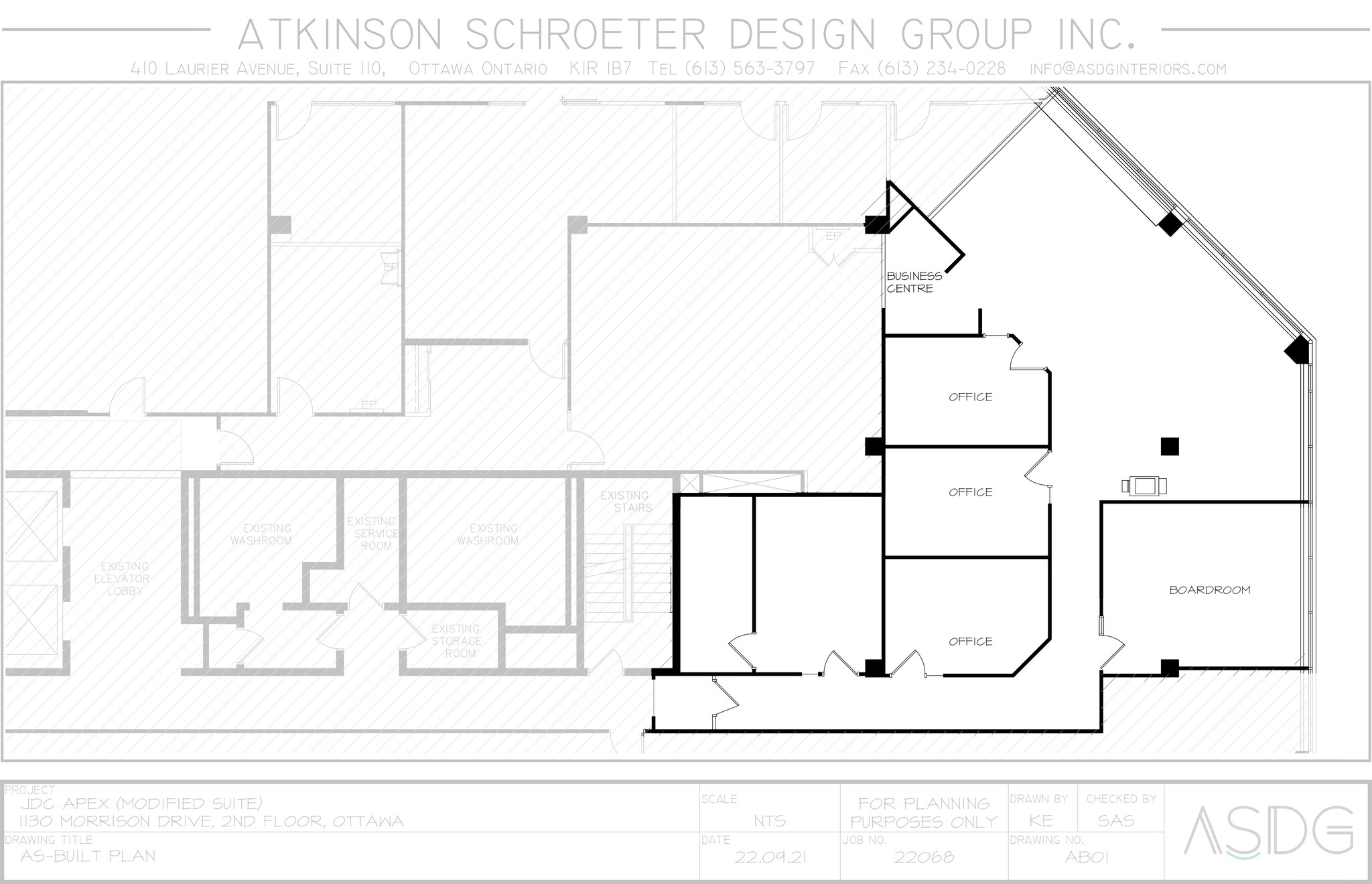 1130 Morrison Dr, Ottawa, ON for lease Floor Plan- Image 1 of 3