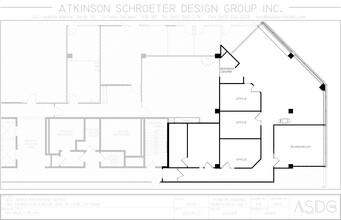 1130 Morrison Dr, Ottawa, ON for lease Floor Plan- Image 1 of 3