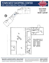 5610-5648 W Skelly Dr, Tulsa, OK for lease Floor Plan- Image 1 of 1