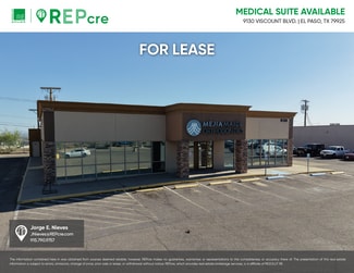 More details for 9130 Viscount Blvd, El Paso, TX - Medical for Lease