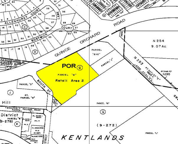 7 Granite Pl, Gaithersburg, MD for sale - Plat Map - Image 3 of 3