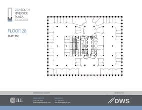 222 S Riverside Plz, Chicago, IL for lease Floor Plan- Image 1 of 1