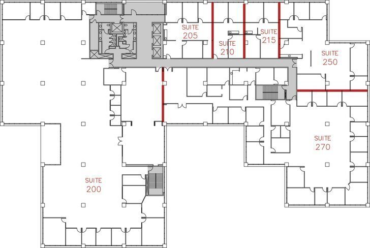 9191 Towne Centre Dr, San Diego, CA for lease Floor Plan- Image 1 of 1