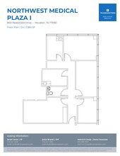 800 Peakwood Dr, Houston, TX for lease Floor Plan- Image 1 of 1