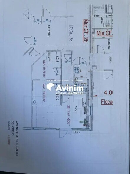 Flex in Istres for lease - Floor Plan - Image 3 of 3