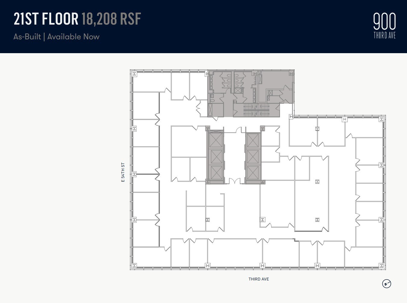 900 Third Ave, New York, NY for lease Floor Plan- Image 1 of 2