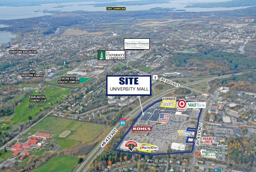 155 Dorset St, South Burlington, VT for lease - Aerial - Image 3 of 6