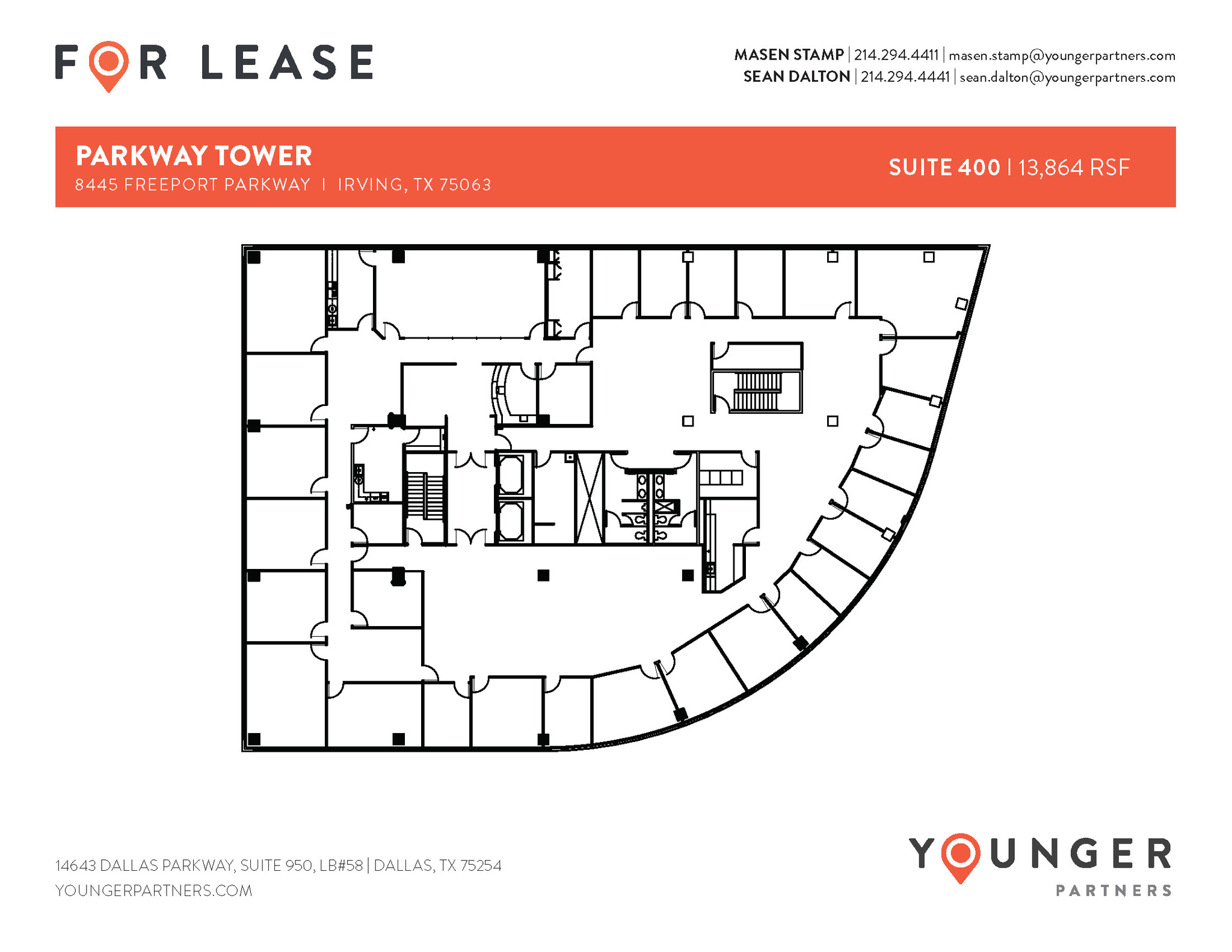 8445 Freeport Pky, Irving, TX for lease Floor Plan- Image 1 of 1