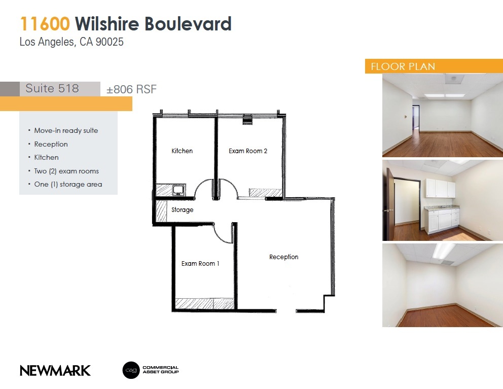 11600 Wilshire Blvd, Los Angeles, CA for lease Floor Plan- Image 1 of 4