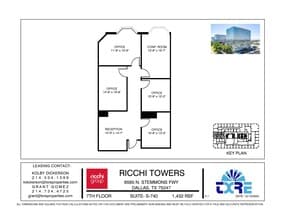 8585 N Stemmons Fwy, Dallas, TX for lease Floor Plan- Image 1 of 1