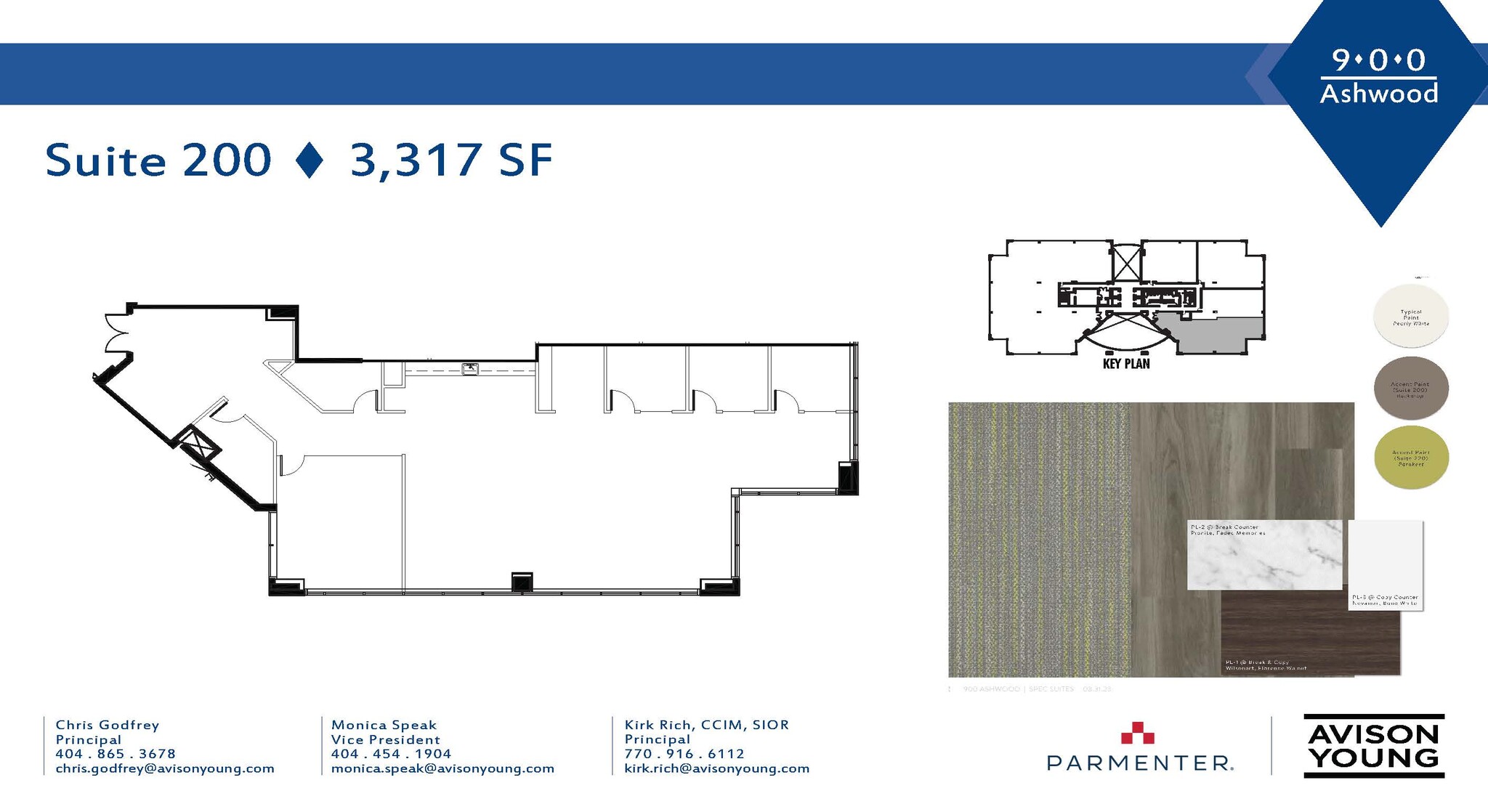 900 Ashwood Pky, Atlanta, GA for lease Floor Plan- Image 1 of 1