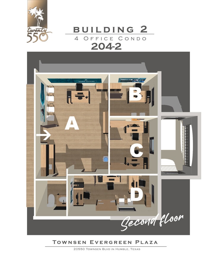 20550 Townsen Blvd, Humble, TX 77338 - Unit 6 units -  - Floor Plan - Image 1 of 2