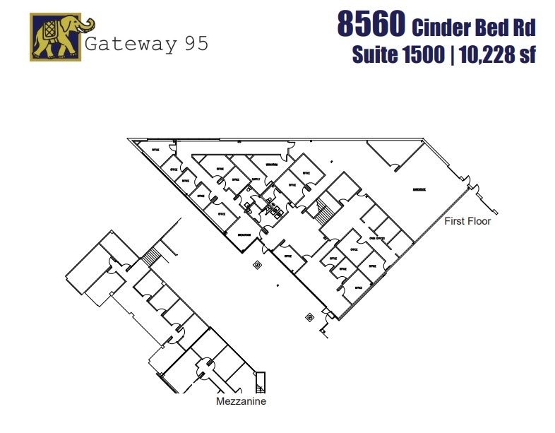 8500 Cinder Bed Rd, Lorton, VA for lease Floor Plan- Image 1 of 1
