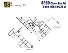 8500 Cinder Bed Rd, Lorton, VA for lease Floor Plan- Image 1 of 1