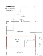 555 Mason St, Vacaville, CA for lease Floor Plan- Image 1 of 1