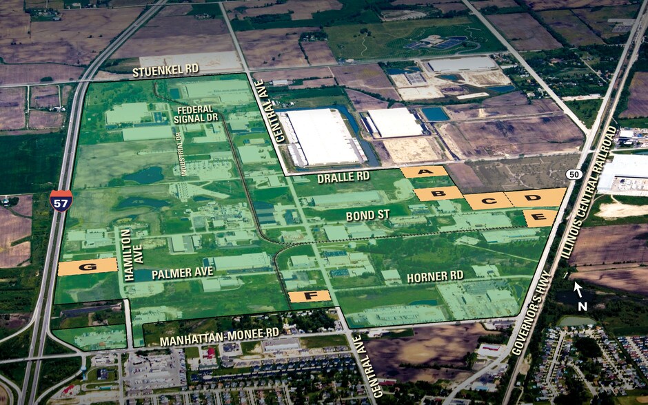 Governor's Highway & Dralle Rd, University Park, IL 60484