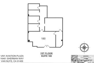 16461 Sherman Way, Van Nuys, CA for lease Floor Plan- Image 1 of 1