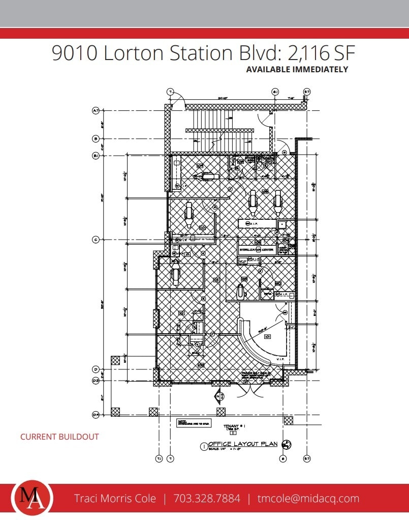 9010 Lorton Station Blvd, Lorton, VA for lease Floor Plan- Image 1 of 1