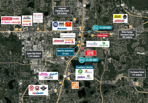 S US Highway 17-92, Longwood, FL for lease - Aerial - Image 3 of 3