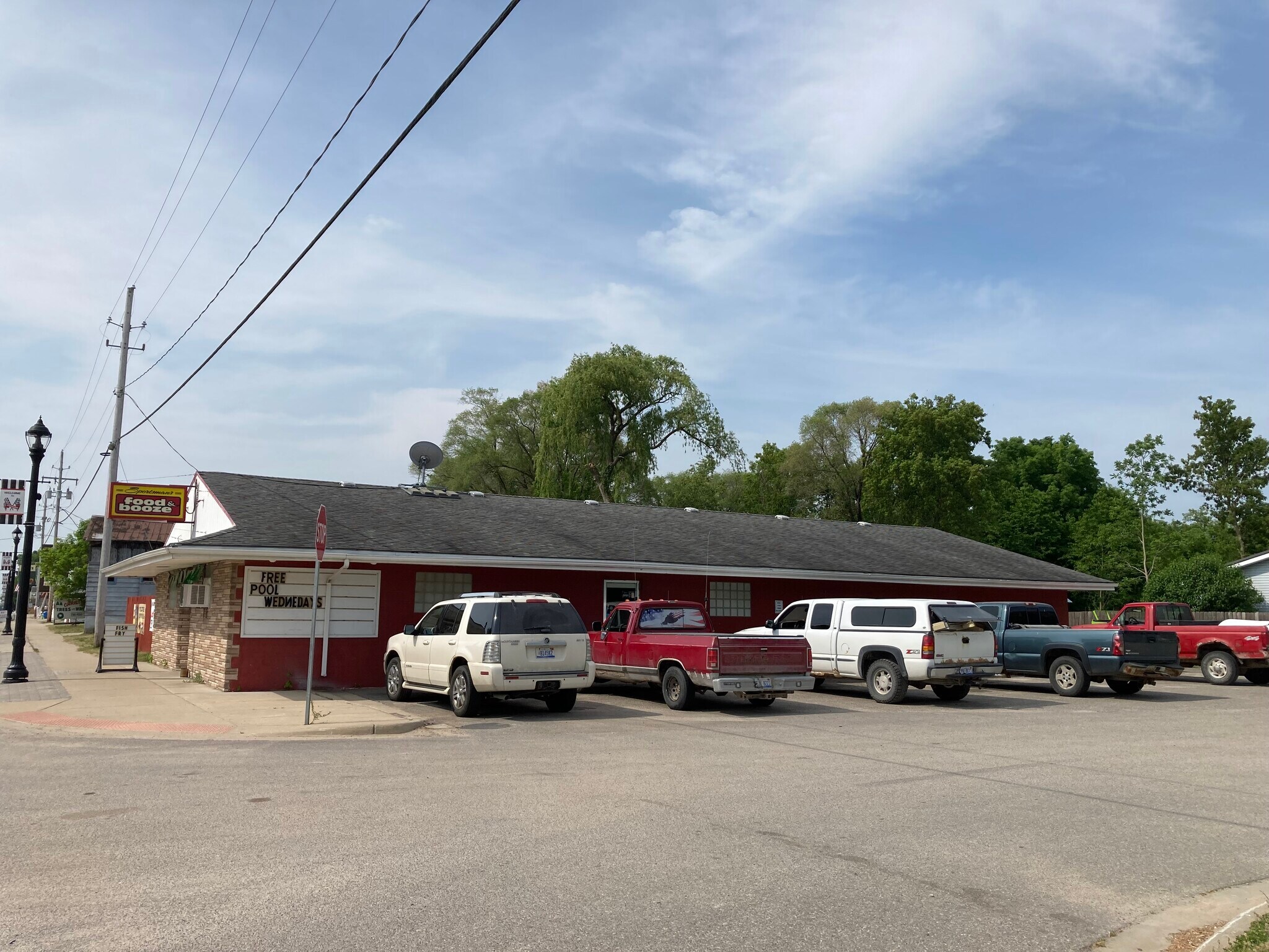 200 S Bullock St, Whittemore, MI 48770 Sportsman's BarFood and Booze