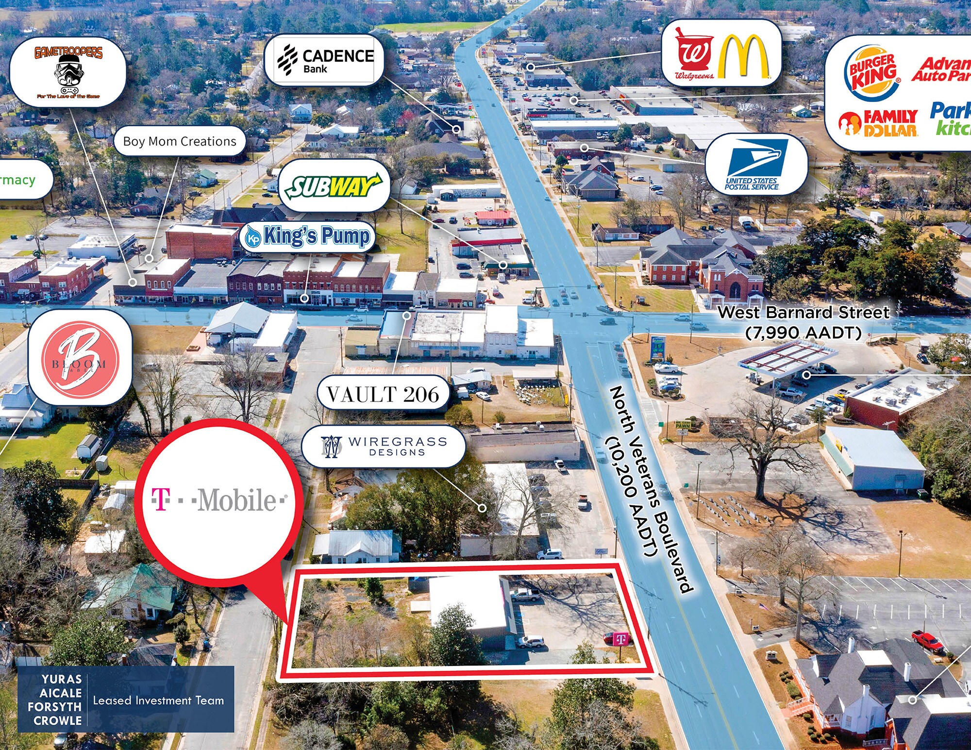 201 N Veterans Blvd, Glennville, GA 30427 - T-Mobile | LoopNet