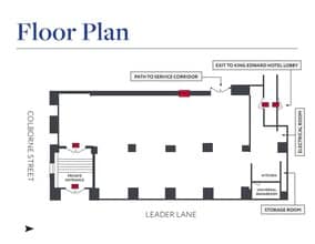 37 King St E, Toronto, ON for lease Floor Plan- Image 1 of 1