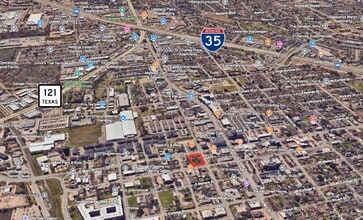 209 E Main St, Lewisville, TX - AERIAL  map view - Image1