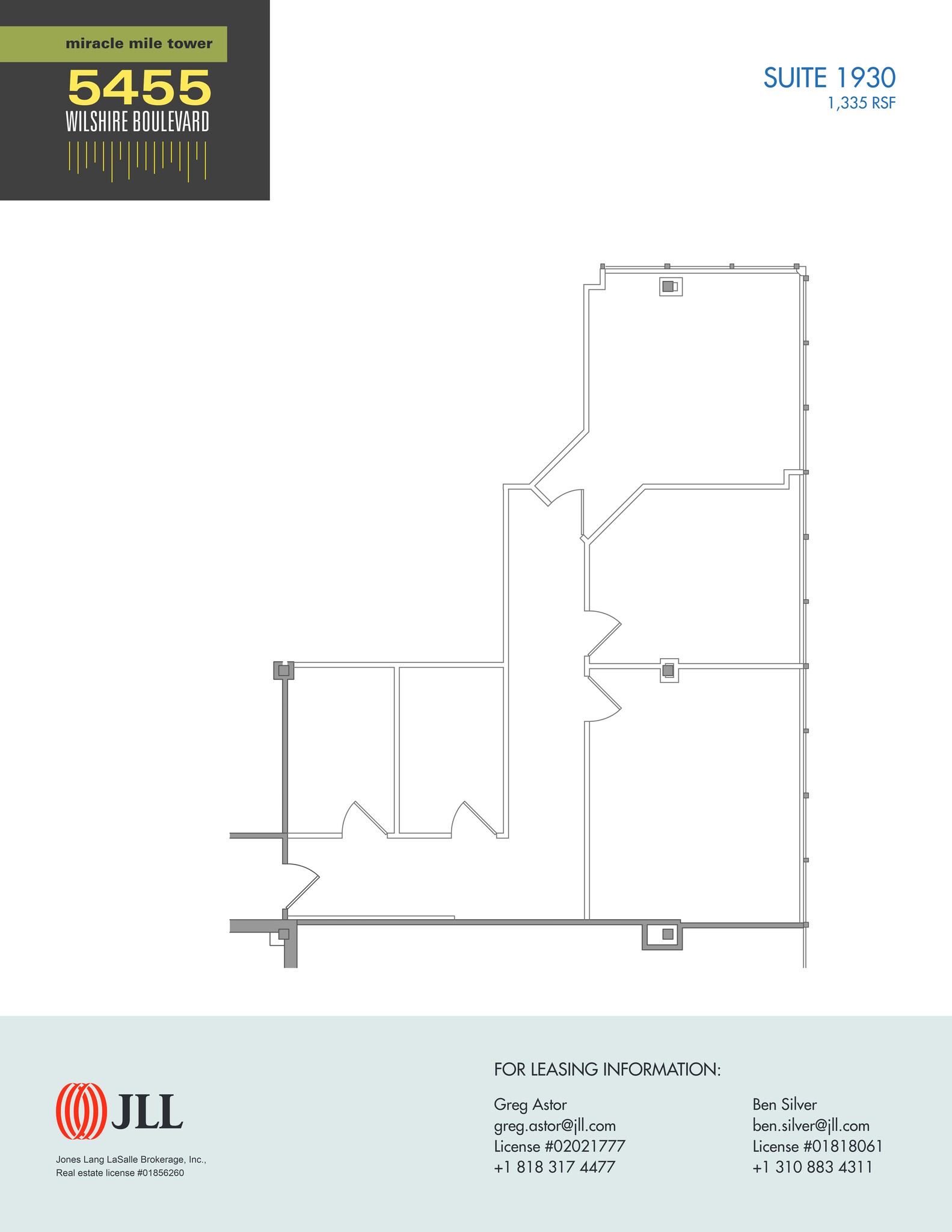 5455 Wilshire Blvd, Los Angeles, CA for lease Site Plan- Image 1 of 1