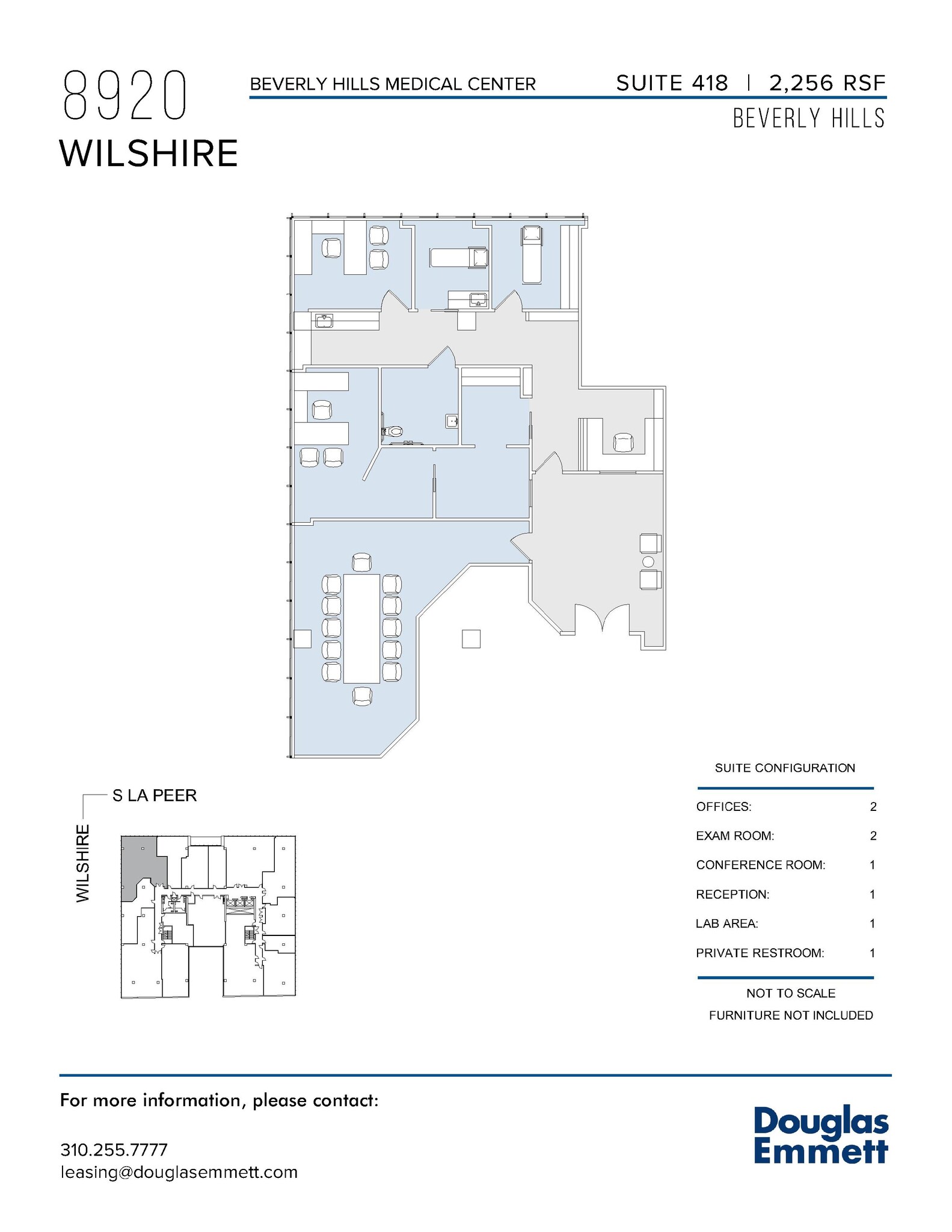 8920 Wilshire Blvd, Beverly Hills, CA for lease Floor Plan- Image 1 of 1