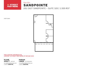 200 E Sandpointe Ave, Santa Ana, CA for lease Floor Plan- Image 1 of 1