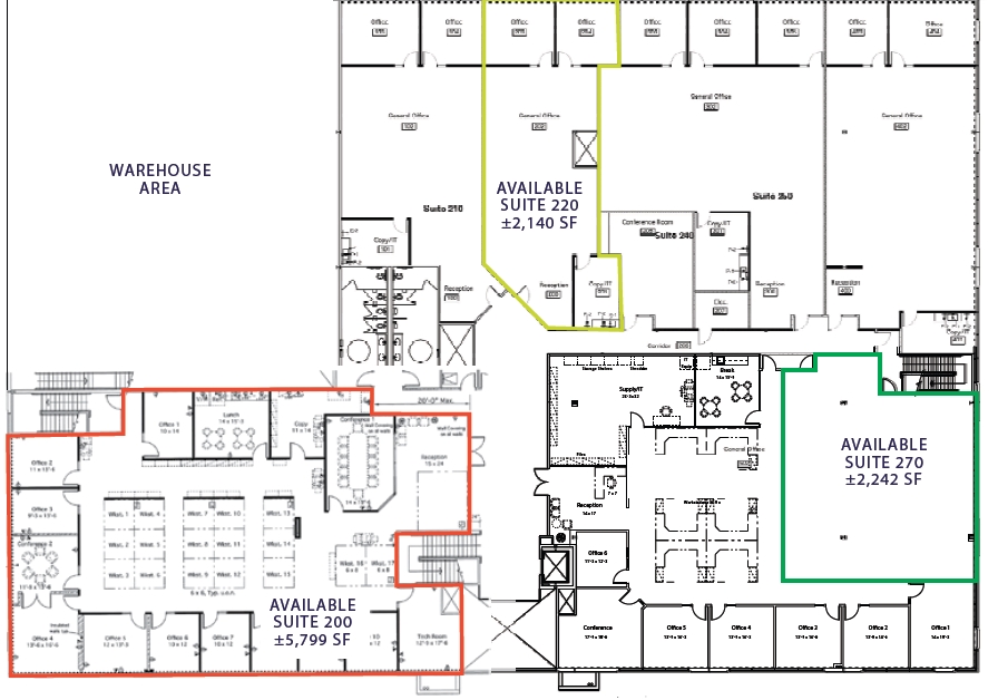 2440 Gold River Rd, Rancho Cordova, CA for lease Floor Plan- Image 1 of 1