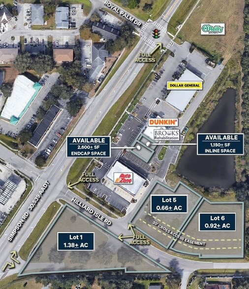 Simpson Rd & Hilliard Isle Rd, Kissimmee, FL for lease - Building Photo - Image 2 of 2