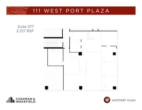 102 Westport Plaza Dr, Saint Louis, MO for lease Site Plan- Image 1 of 1