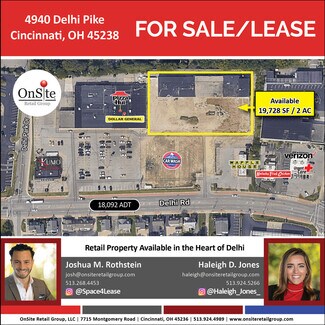 More details for 4940 Delhi Rd, Cincinnati, OH - Retail for Sale