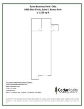 6900 Oslo Cir, Buena Park, CA for lease Site Plan- Image 1 of 1