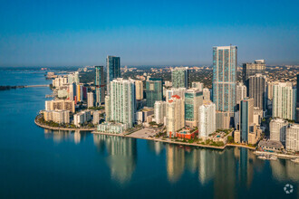 1111 Brickell Ave, Miami, FL - AERIAL  map view