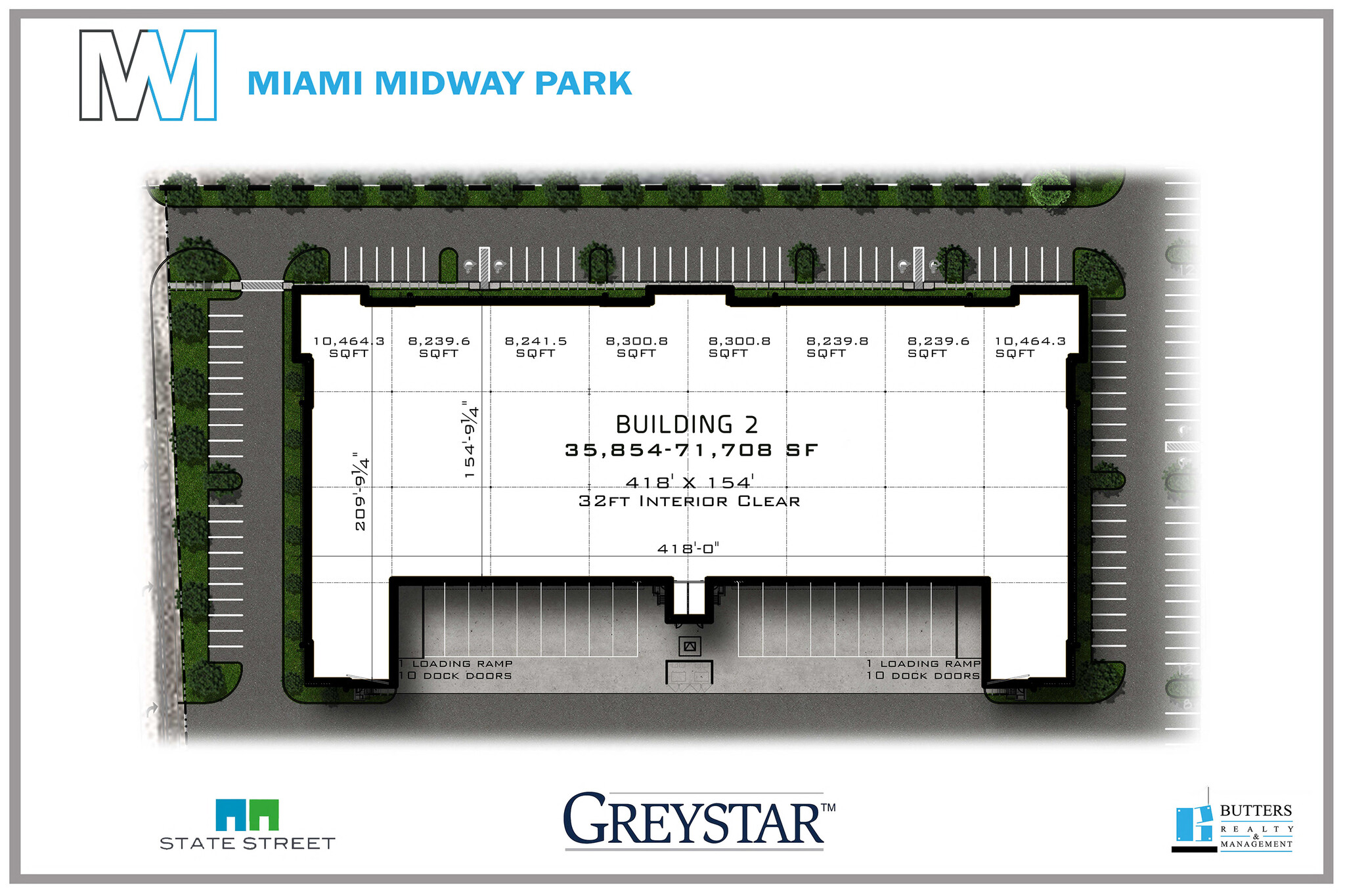 9535 NW 174th St, Hialeah, FL for lease Floor Plan- Image 1 of 1