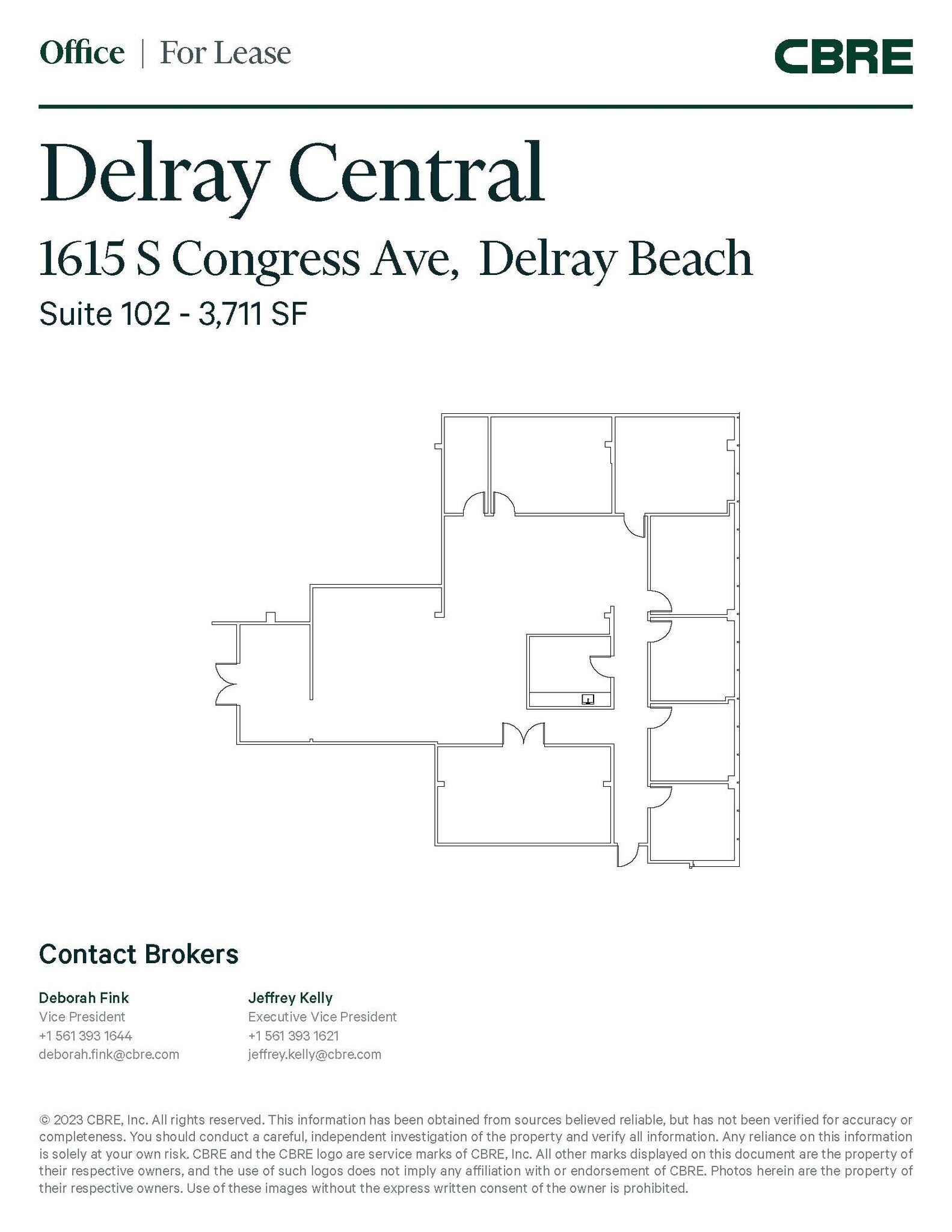 1615 S Congress Ave, Delray Beach, FL for lease Floor Plan- Image 1 of 1