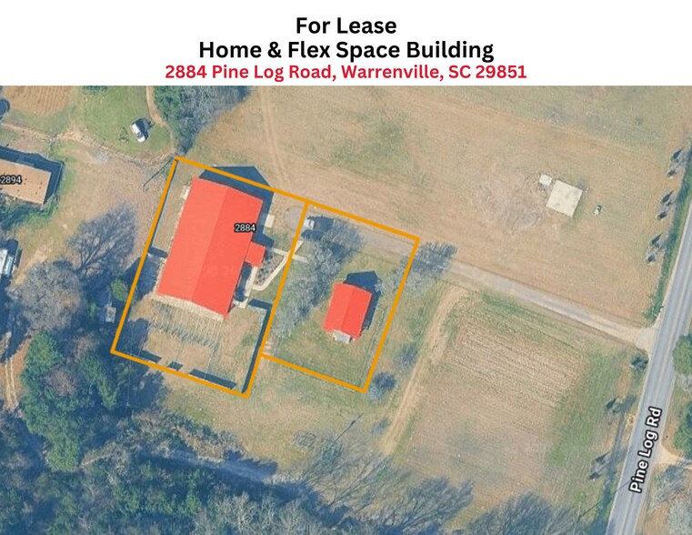 2884 Pine Log Rd, Warrenville, SC for lease - Aerial - Image 2 of 18