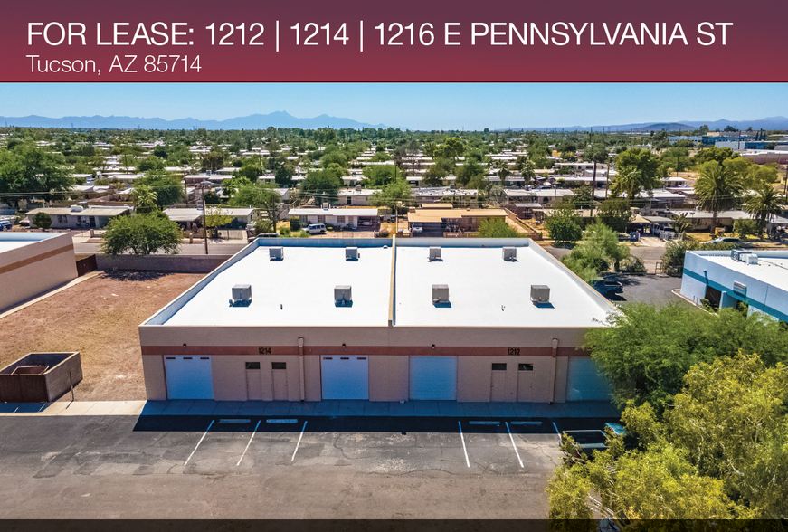 1212 E Pennsylvania St, Tucson, AZ for lease - Building Photo - Image 1 of 10