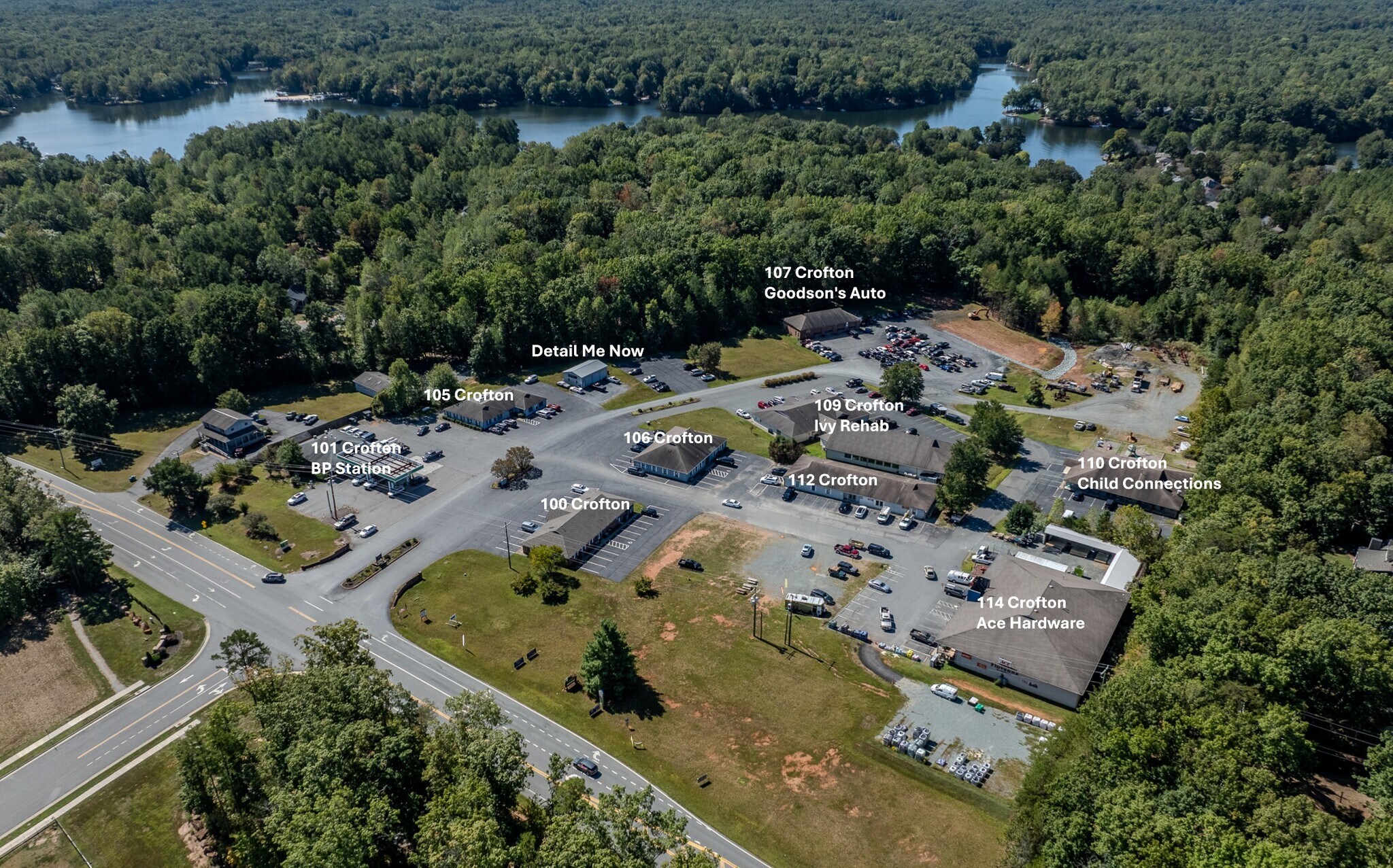 The Crofton Plaza portfolio of 9 properties for sale on LoopNet.com Aerial- Image 1 of 36