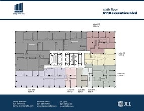 6110 Executive Blvd, Rockville, MD for lease Floor Plan- Image 1 of 1