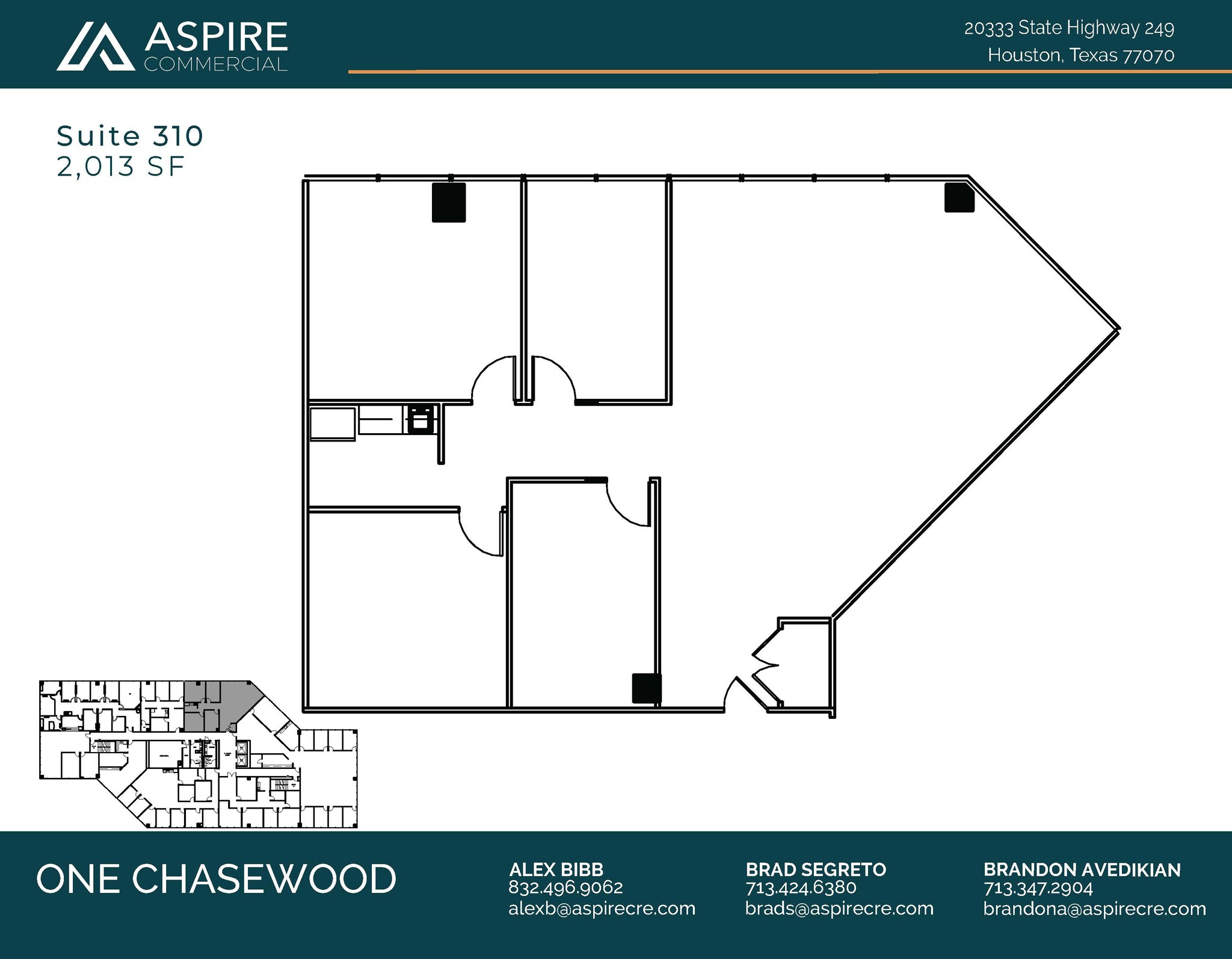 20333 State Highway 249, Houston, TX for lease Floor Plan- Image 1 of 2