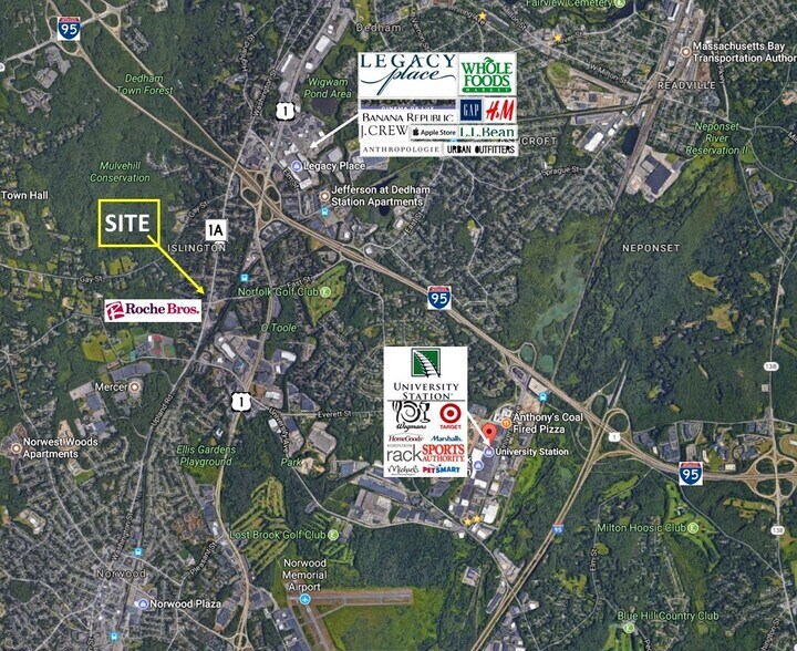 Westwood Ma Zoning Map 288 Washington St, Westwood, Ma 02090 - Property Record | Loopnet.com