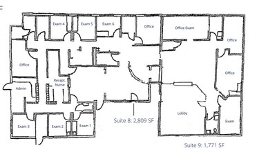 3637 Mission Ave, Carmichael, CA for lease Floor Plan- Image 1 of 4