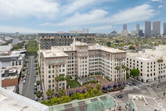 9500-9504 Wilshire Blvd, Beverly Hills, CA - AERIAL  map view
