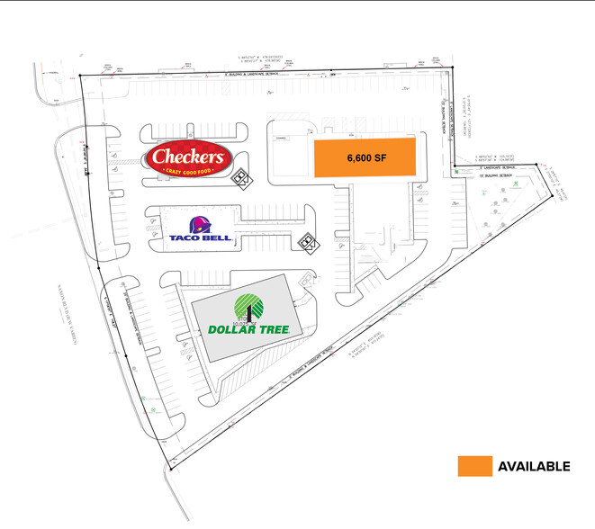 1555 Saxon Blvd, Deltona, FL for lease - Site Plan - Image 2 of 5