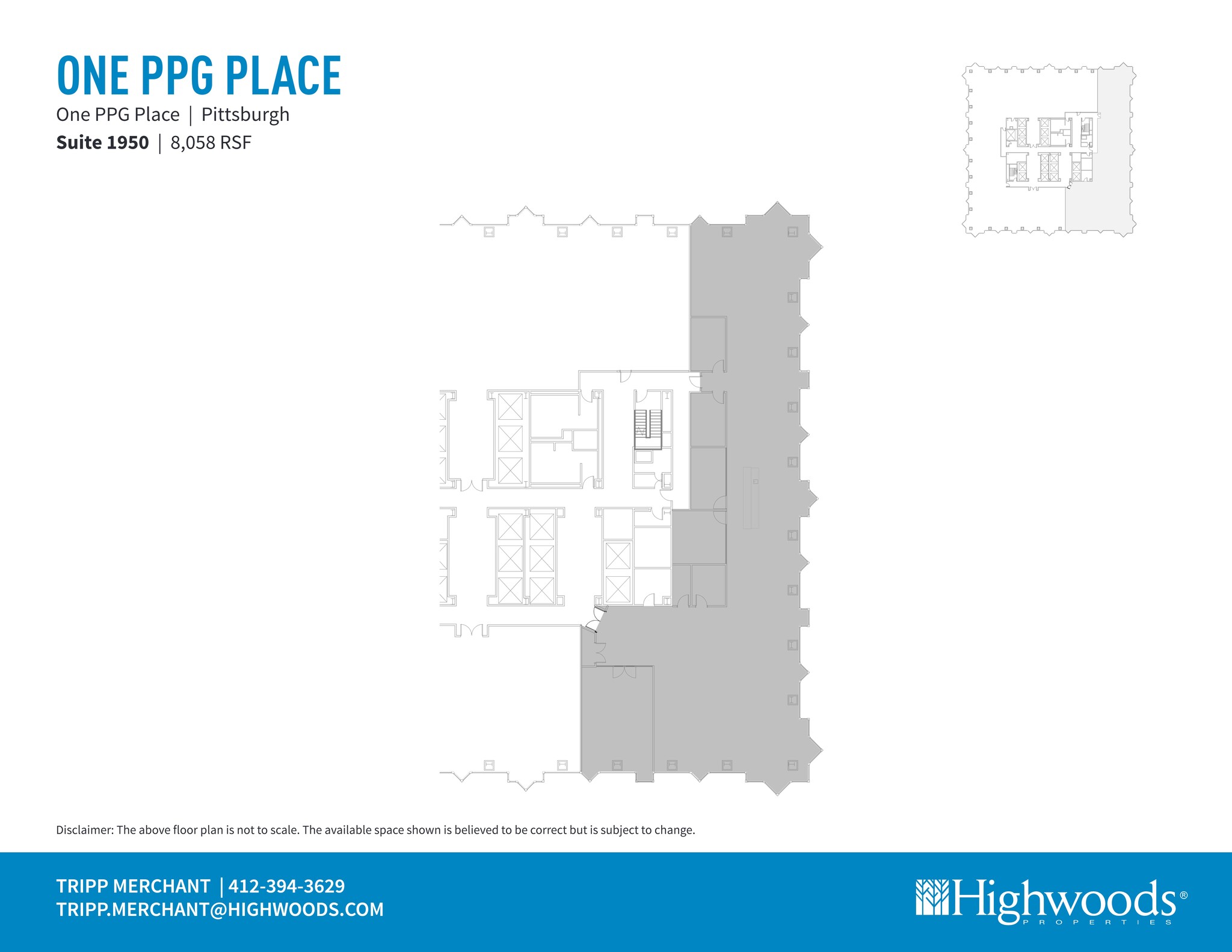 1 PPG Pl, Pittsburgh, PA for lease Site Plan- Image 1 of 1