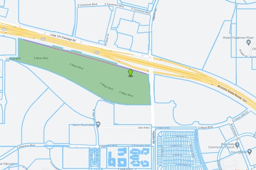 SWC Hayden Rd & Loop 101, Scottsdale, AZ for sale - Plat Map - Image 3 of 3